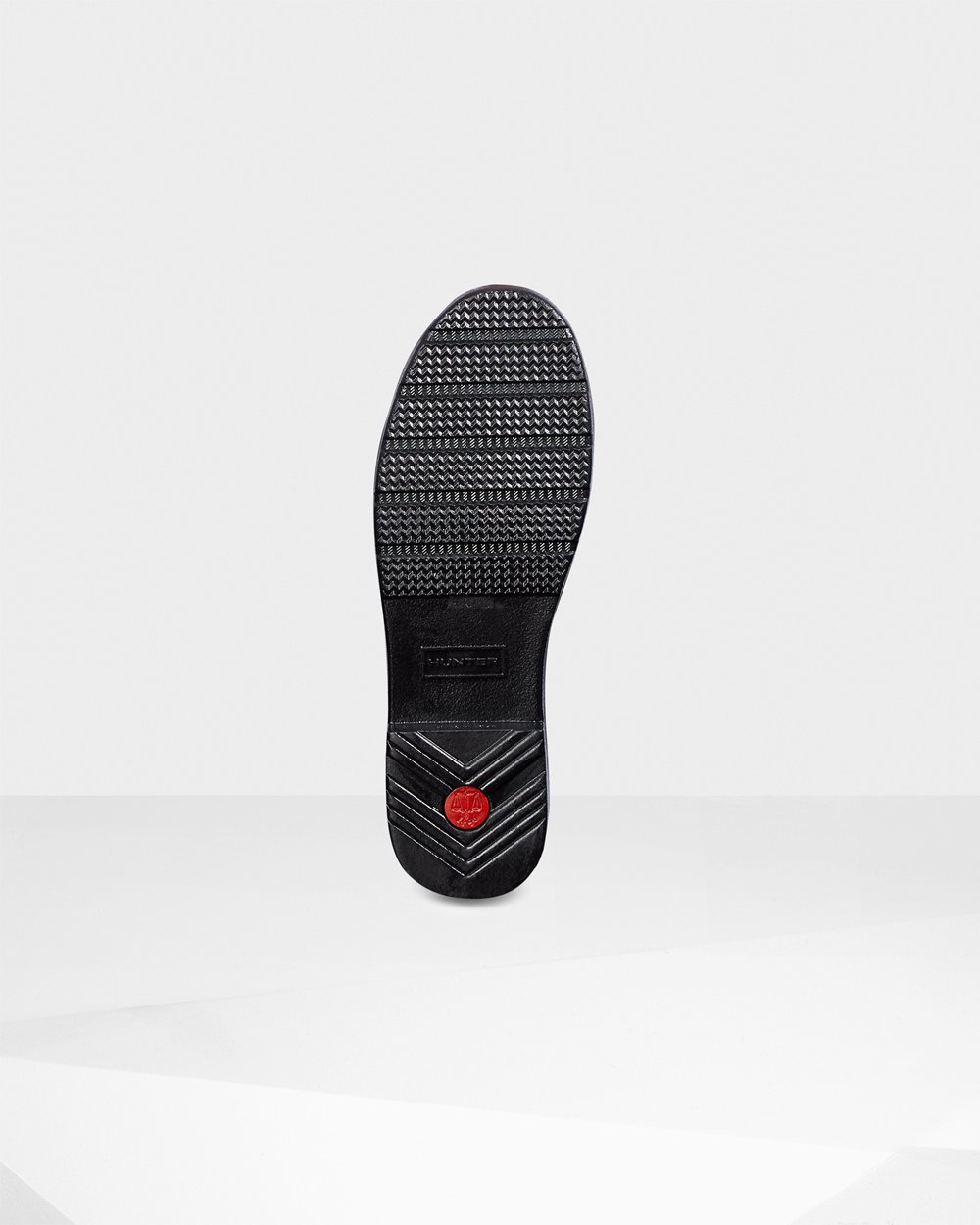 Kısa Yağmur Çizmesi Bayan - Hunter Refined Slim Fit Adjustable Quilted - Siyah - ZNP-827305